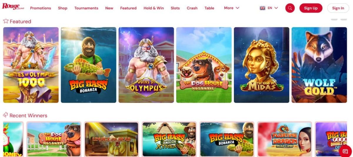 Rouge Casino — Real Money Casino Games image 1